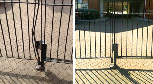 How much does Round The Corner Sliding Driveway Gates cost in Banbridge