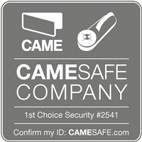 Security Gates in London CAMESAFE Logo