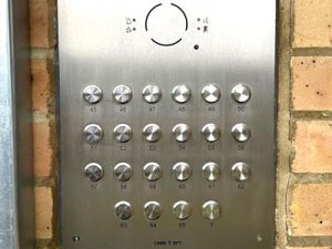 CAME BPT UK Stainless Steel Intercom System